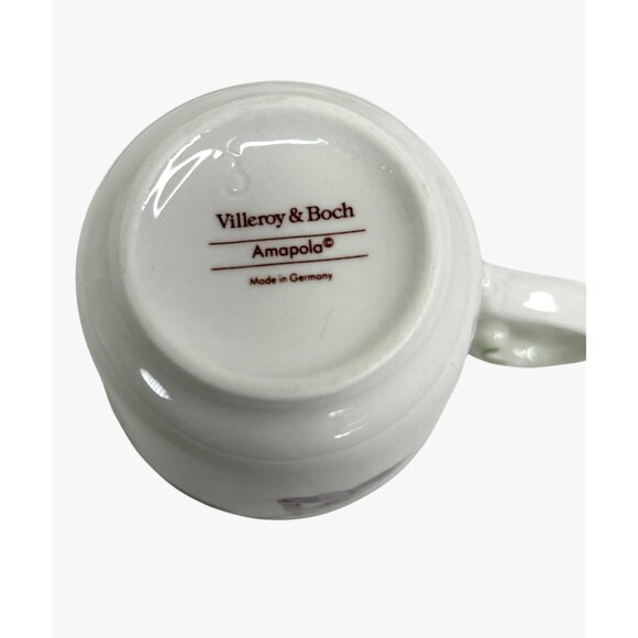 Villeroy & Boch Amapola Set Of 3 Tea Cups‎ & Saucers Vitro Porcelain Floral - Picture 7 of 10